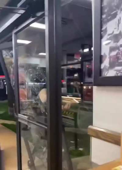 He rammed his truck into Temple Hills, MD restaurant 🤦‍♂️