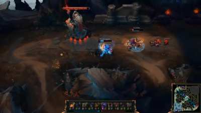 Fpx GimGoon’s Gnar unbelievable calculation