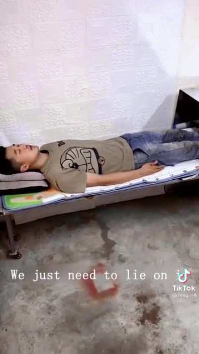 I slept forever