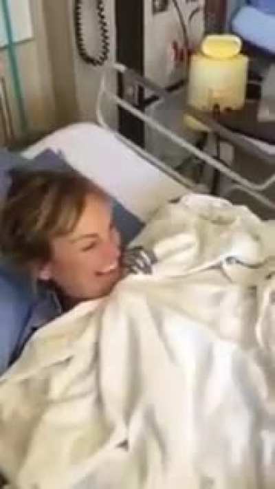 Just waking up from surgery, sound on!