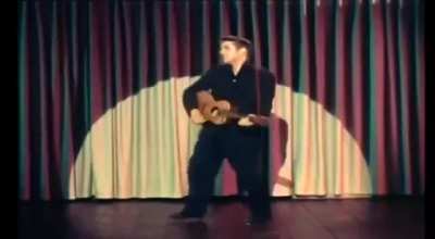 Elvis does a thing.