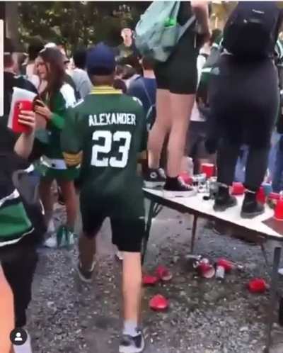 sweep the leg!
