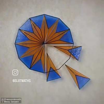 Area of a dodecagon