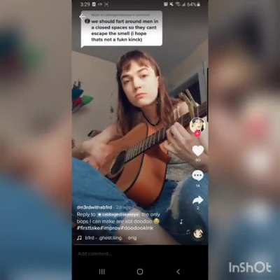 She Wrote a song about Women Shitting