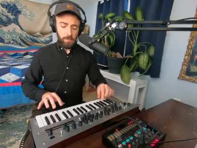 Synth Cover of the Twin Peaks Theme! (OC)
