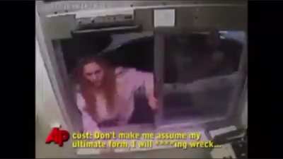 Women releasing ultimate form in McDonald’s drive through
