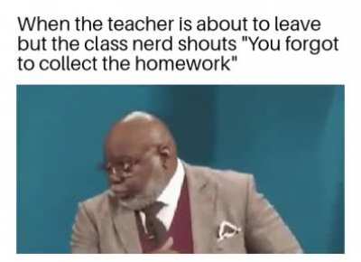 And then the class whoops his ass