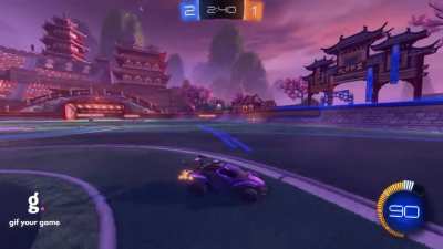 I actually hit that
