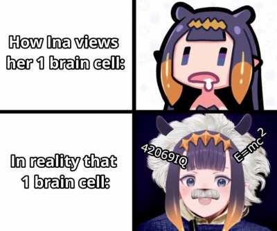 1 brain cell stonks