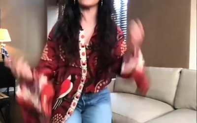 Camila Cabello nip slip