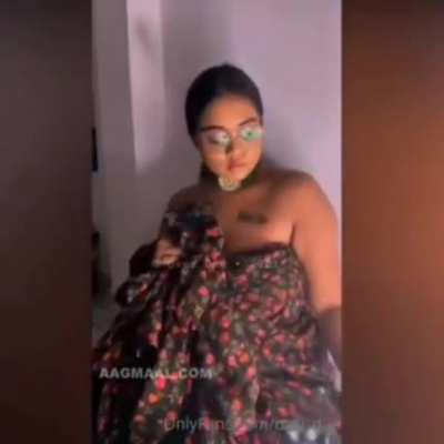 The right way to wear saree [ FULL VIDEO LINK IN COMMENTS ]