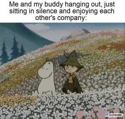 Silence is golden