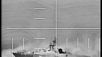 Iranian Dena crews final moments newly enhanced video angles after ship sank