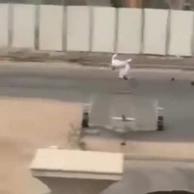 He should have taken the Toyota.