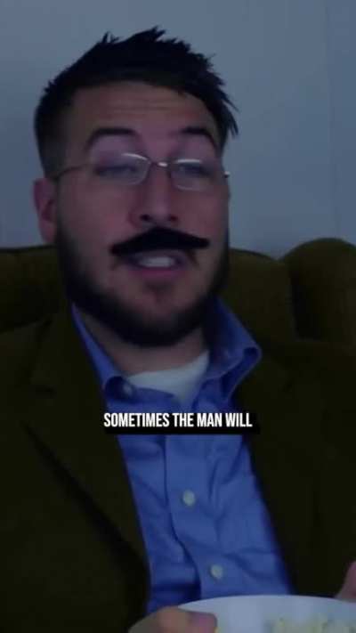 Watching and adult scene with your dad
