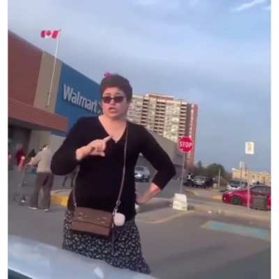 Lady thinks she’s above the whole country of Canada because she’s from America