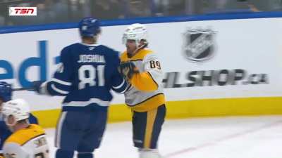TSN talking about Ozzy's physical play