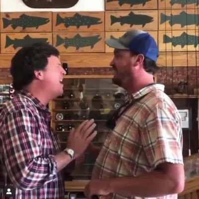 Guy confronts Tucker Carlson and tells him: “You are the worst human being known to mankind. I want you to know that.”