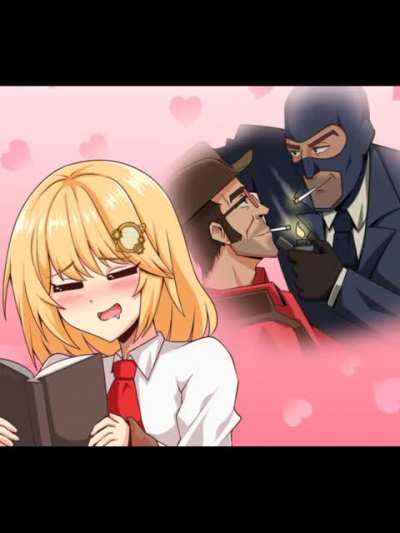 A Lewd Sniper x Spy Micspam (made by me, inspired by A Lewd Heavy x Medic Micspam)