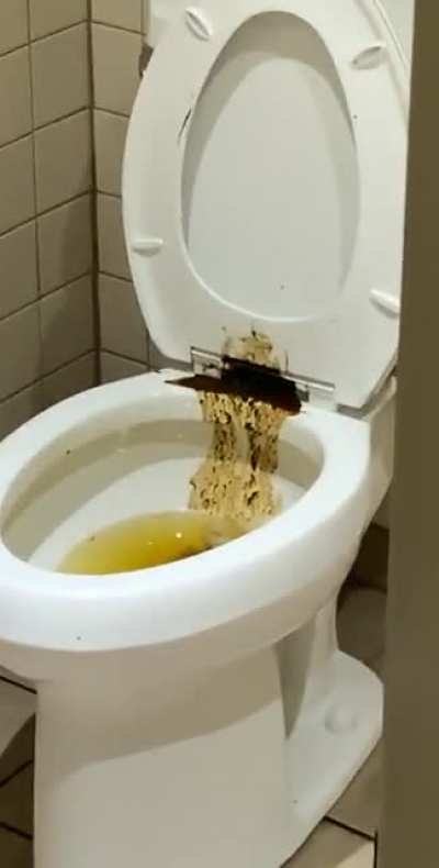 Who the fuck does this? Gas station near my house. How hard is it to take a shit? Thanos had the right idea.