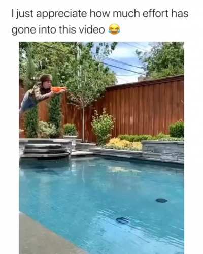 Today I've seen this on Instagram and it just ruined my day cuz they never show him hitting the water surface