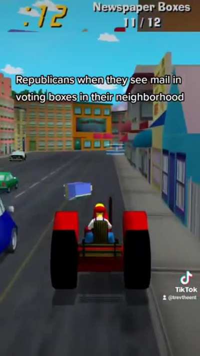 Voter suppression is getting out of hand smh