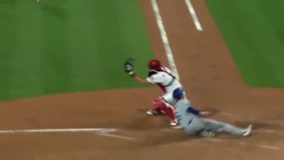 Trea Turner baseball slide