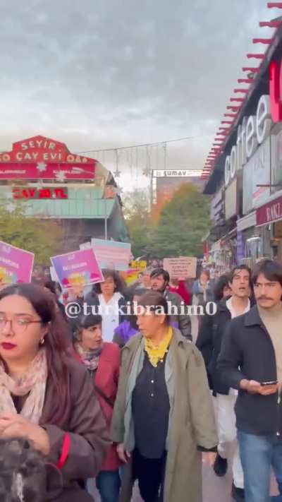Kadınlar ve lubunyalar, 11. yargı paketine karşı yürüdü. | Ankara, Sakarya Caddesi