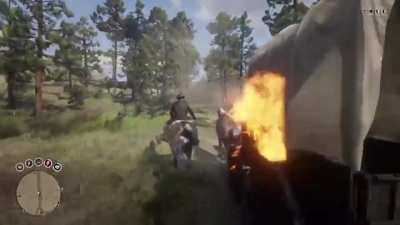 Kick the wagon what could go wrong?