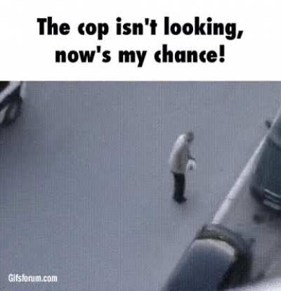 To make a getaway