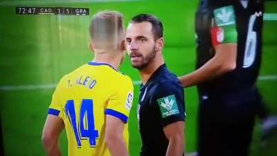 Five finger death punch at a soccer match.