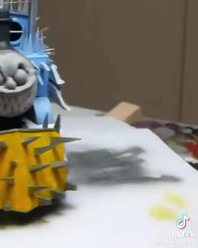 Thomas the Shank Engine, runs on dead humans instead of coal.