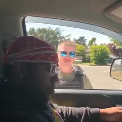 BLACK MAN PULLED OVER BY COP. YOU WONT BELIEVE WHAT HAPPENS NEXT