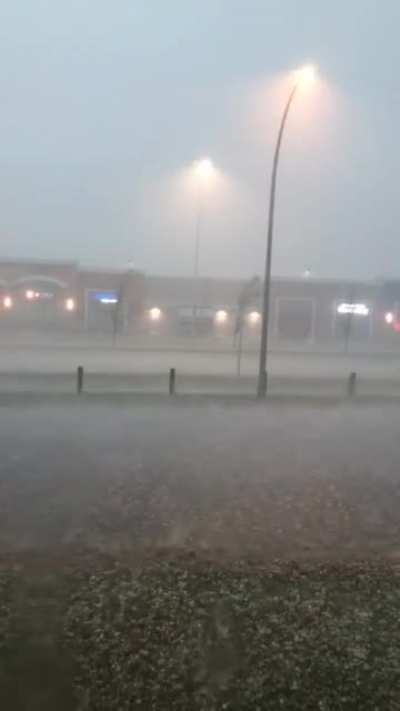 I thought it would just be a normal hail storm