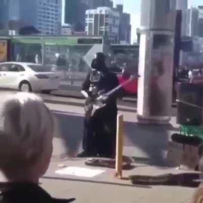 Darth Vader had some rhythm.
