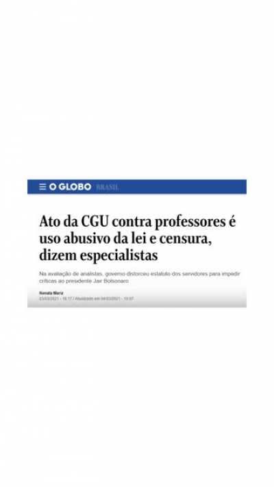 Sobre os ataques de Bolsonaro a seus opositores.
