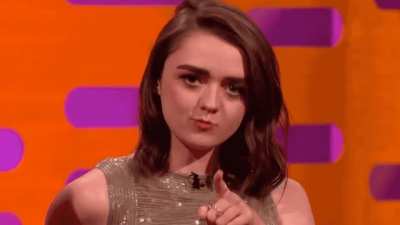 Maisie Williams is a cutie