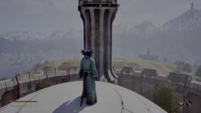 Parkoured up the Arcane University, guess Mehrunes Dagon had his way after all
