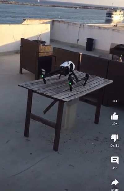 Are you guys ready? I’m a drone pilot.