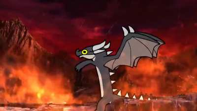 The black calamity of chaos and destruction: Fatalis. (link:  