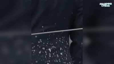 Lewis Hamilton splashes champagne on Putin