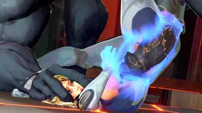 Venom completely destroying Sue Storm (by Slayed.coom)