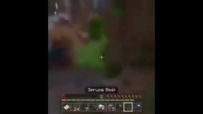 sad minecraft moment :(