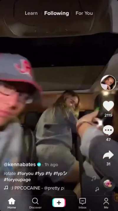 Twerking in new tiktok