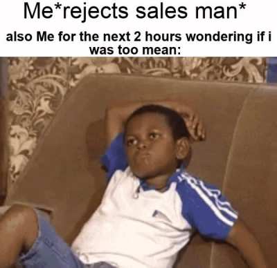 feels bad
