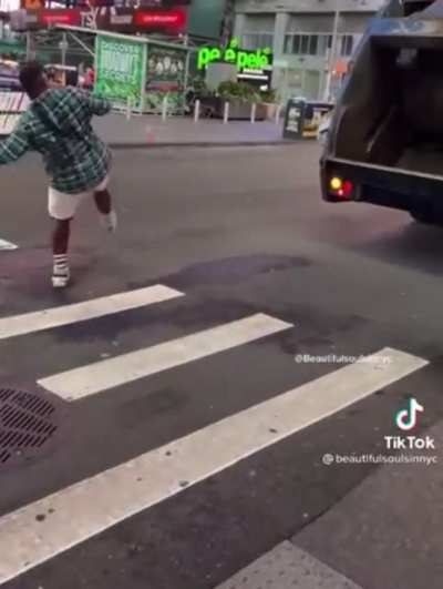 Hold my Red Bull while I clean up the city