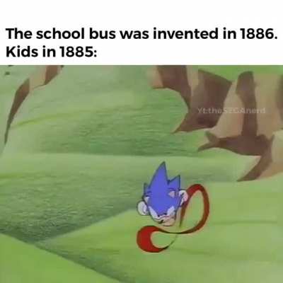 Gotta go fast