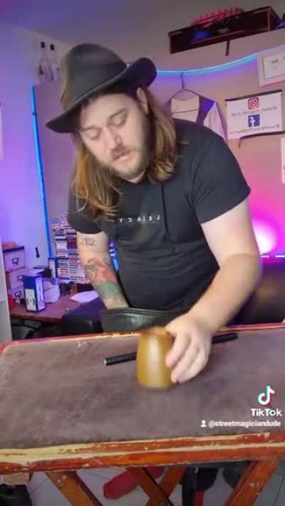 Jason maher doing the oldest trick in the world!!!!