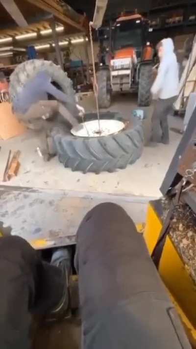 Tire Bust...