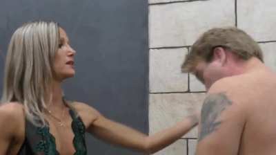 Femdom Face Slapping